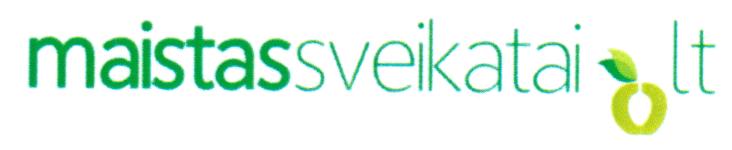 Prekės ženklas: maistassveikatai lt